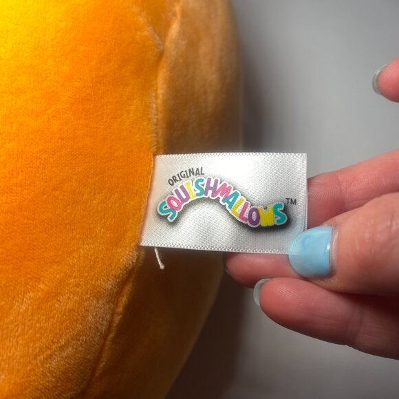 Squishmallows Tangie the Orange Bat 12in Soft Plush Metallic Halloween NWT - Picture 10 of 11